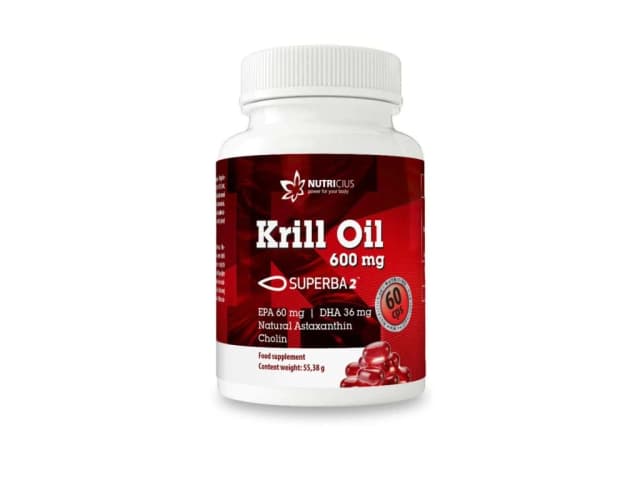 Krill oil 600 mg Superba2 60 kapslí