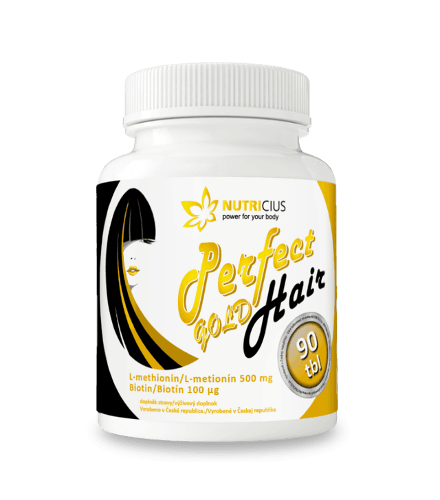 Perfect HAIR gold — methionin + biotin tbl.90
