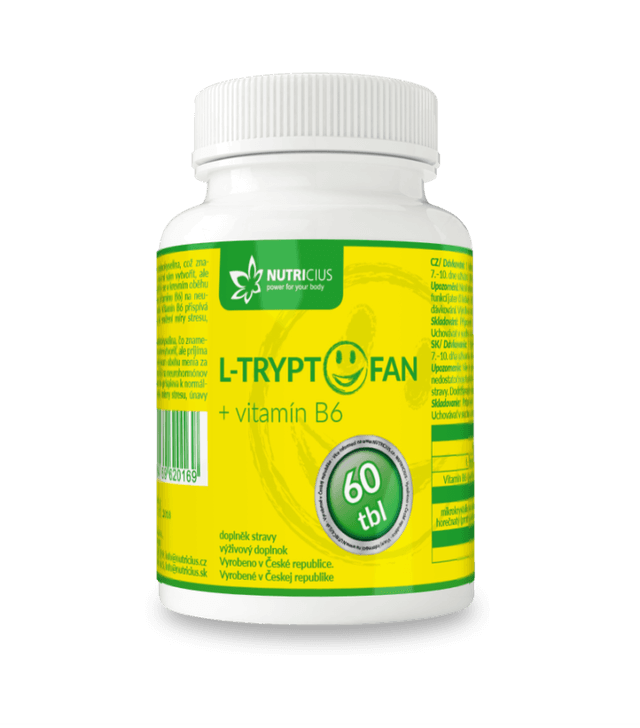 L-Tryptofan + vit. B6 tbl.60